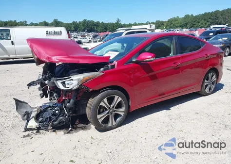 2014 Hyundai Elantra Sport из США, поврежденный, VIN KMHDH4AH8EU152853